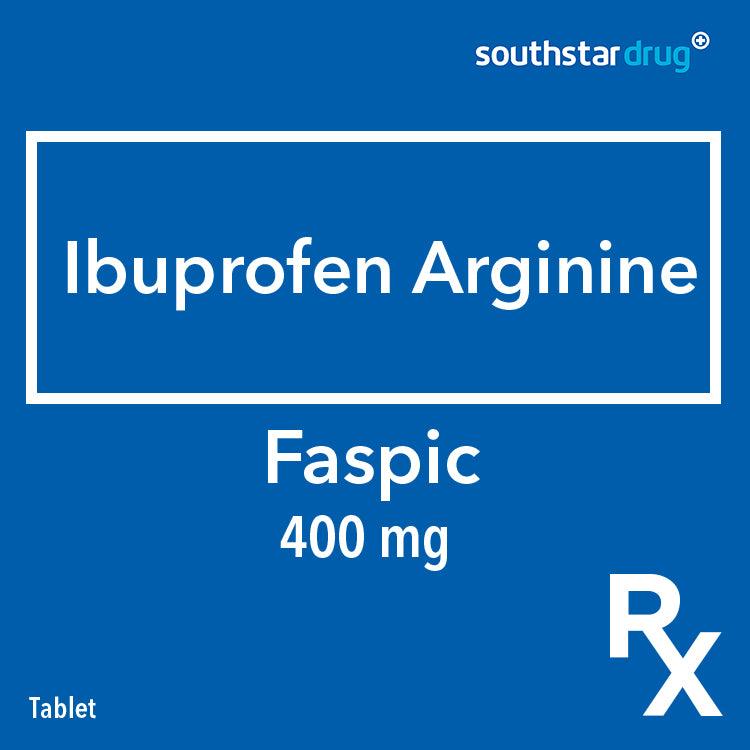 Rx: Faspic 400mg Tablet - Southstar Drug